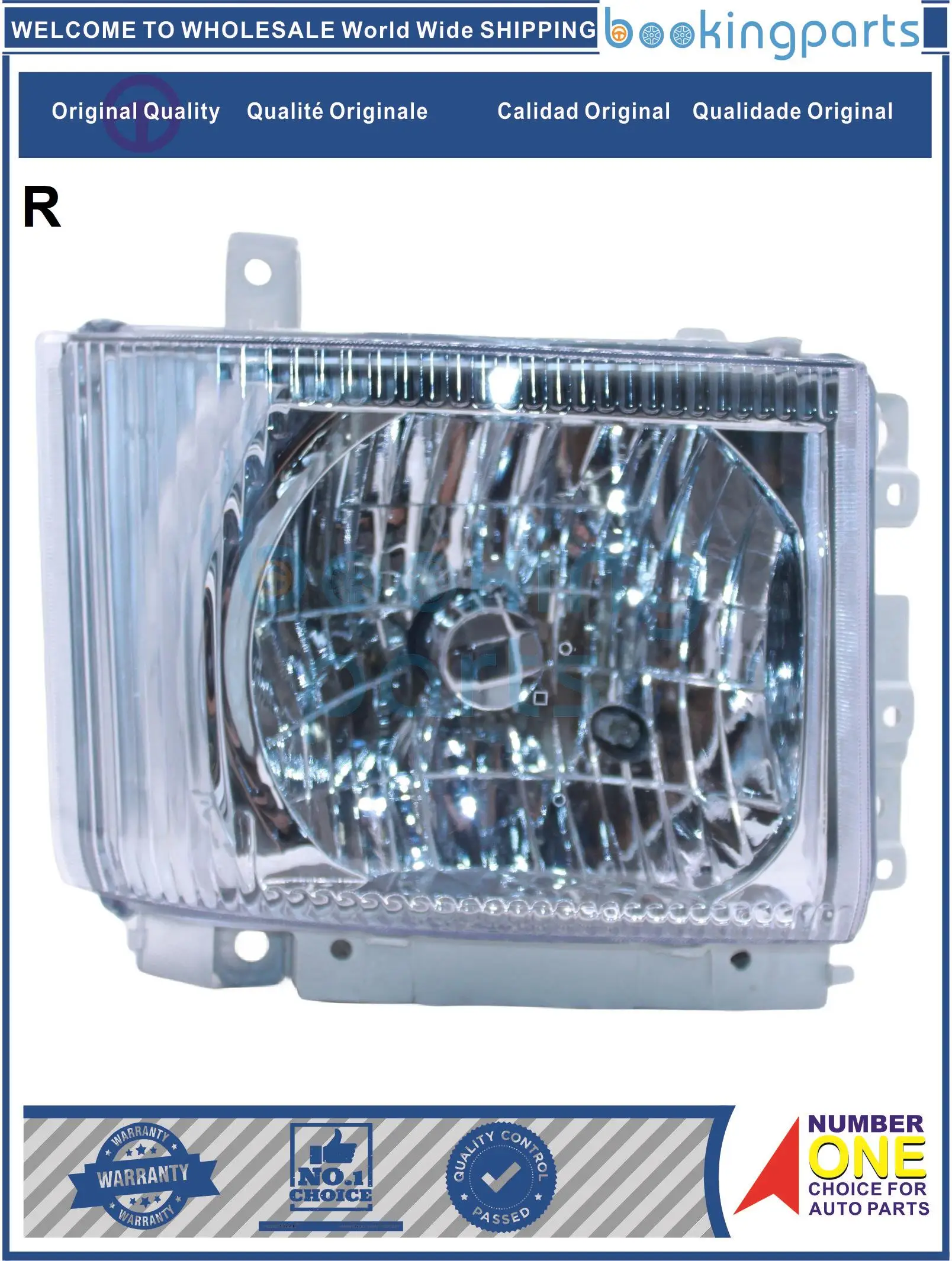 HEA77770(R) 8-98241-334-0 8982413340 фара для ISUZU NPR 100P Новинка 2017- [4JJ1] 17-