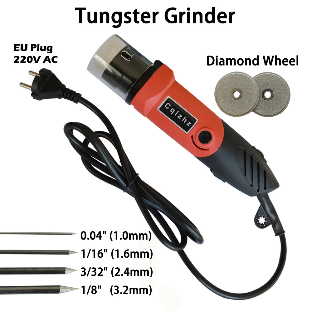 

Handheld Tungsten Electrode Sharpener/Grinder for TIG improvement 1/8" 3/8" 1/4" inch 22.5°and 30°