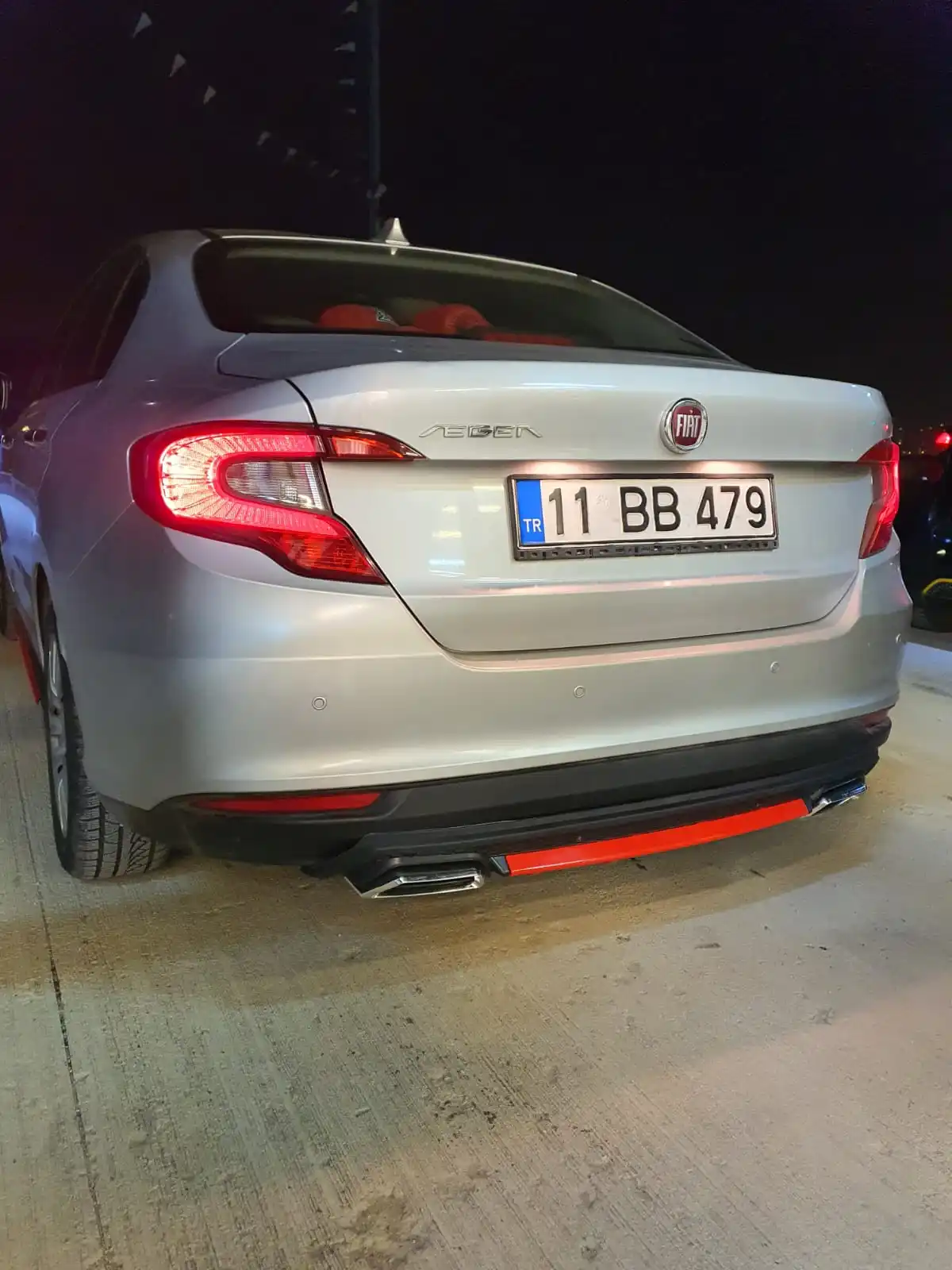 Задний диффузор Fiat Egea - Tipo Dodge Neon для стайлинга автомобиля задний бампер