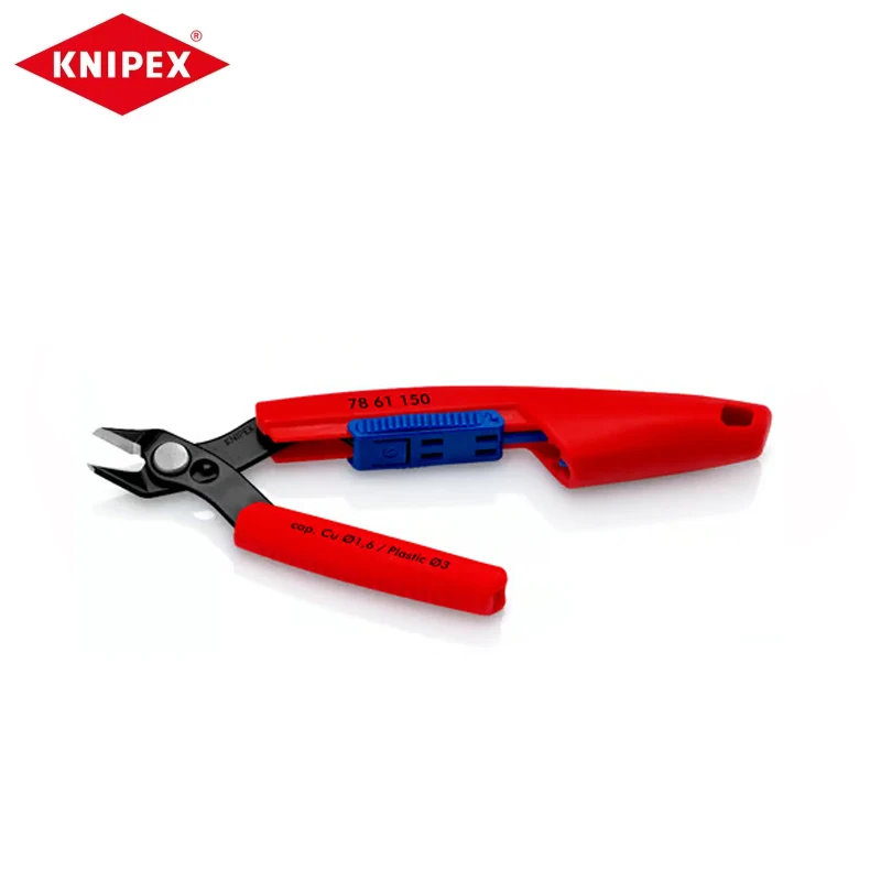 Фото Кусачки KNIPEX 7861150 Slim-Profile — компактные для удобного хранения, идеально подходят для резки мягких материалов и точных работ. №1