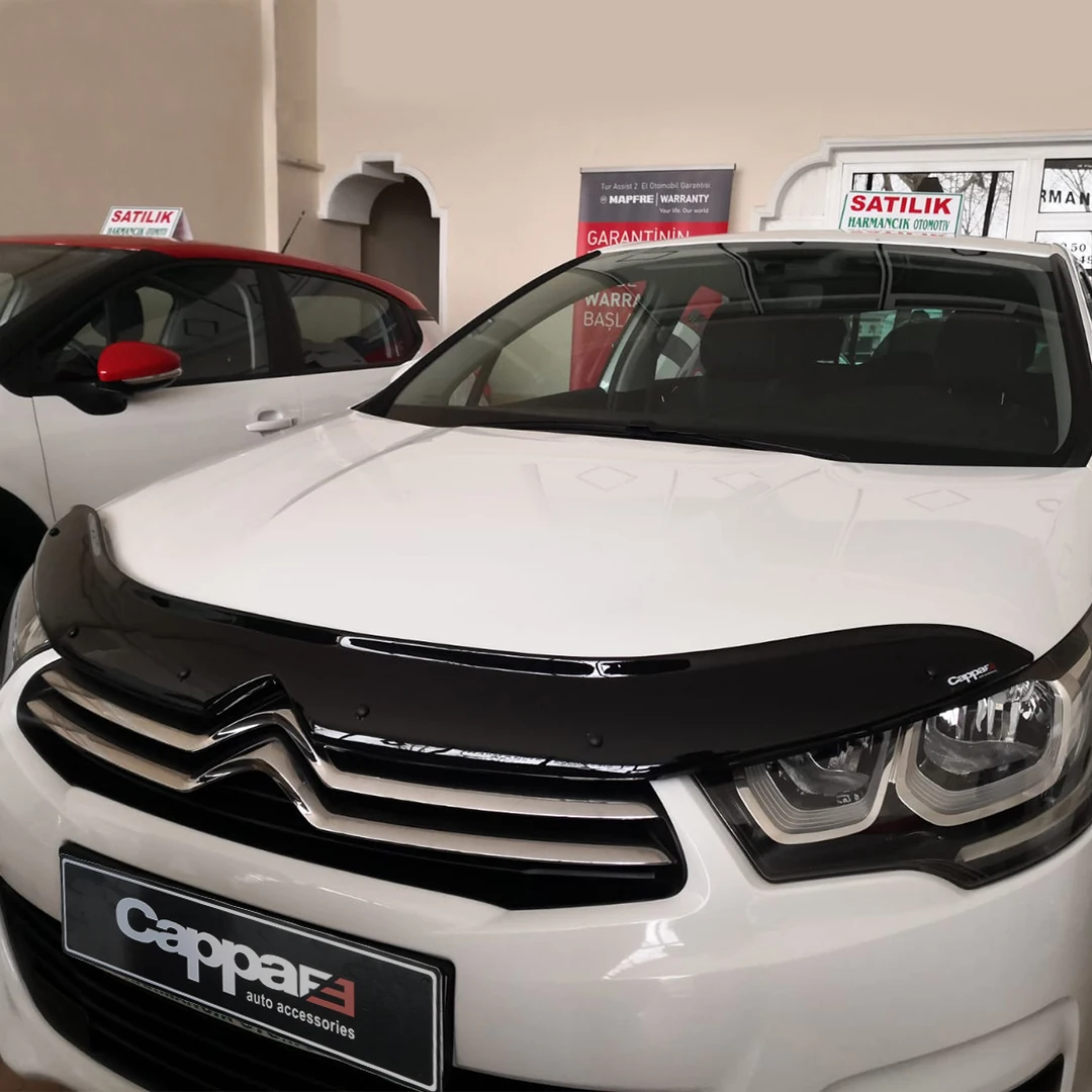 

Для Citroen C4 2011-2018 Передняя защитная крышка спойлера Передняя искусственная защита крыльев диффузор бампер автостайлинг