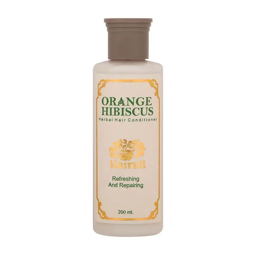 Кондиционер для волос с Апельсином и Гибискусом (200 мл) Orange Hibiscus Herbal Hair Conditioner Kairali