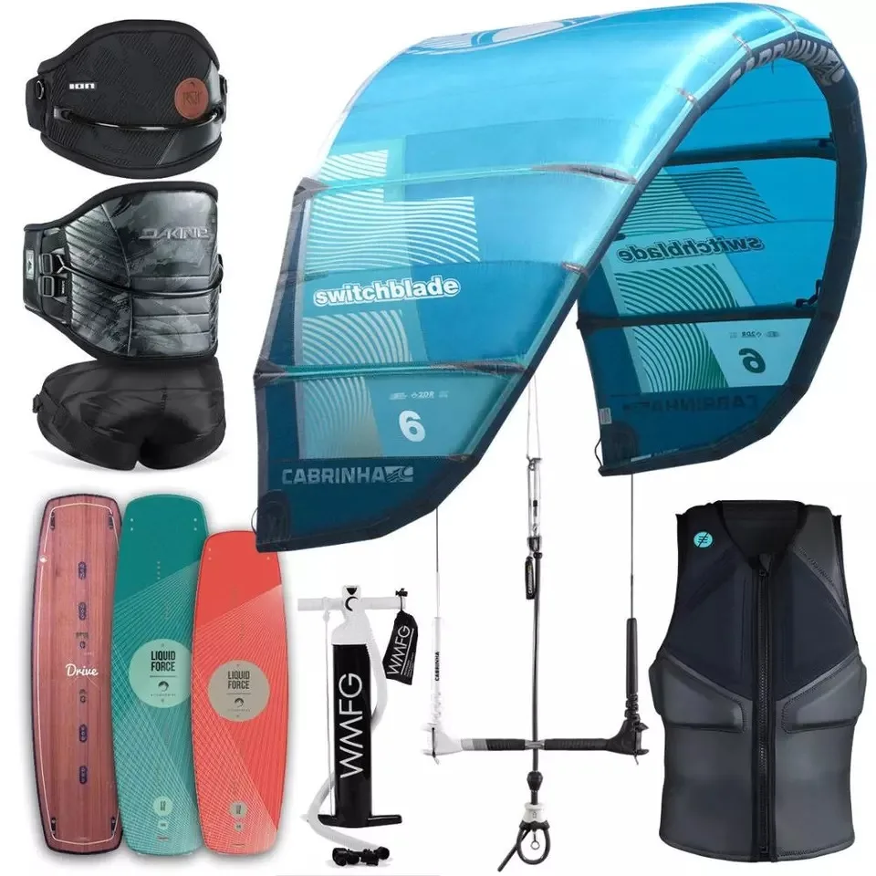 

100% Best Quality Buy 2 Get 1 Free Cabrinha SWitchblade 12m blue kite for kiteboarding & kitesurfing