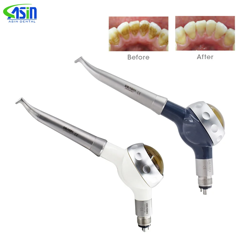 4 hole Dental Air Polisher Abrasion Microetcher Sandblasting Sandblaster Teeth Polishing Air Prophy dentistry tools