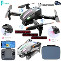 new mini drone 4k profesional hd dual camera wifi wide angle fpv real time transmission rc foldable helicopter quadcopter dron