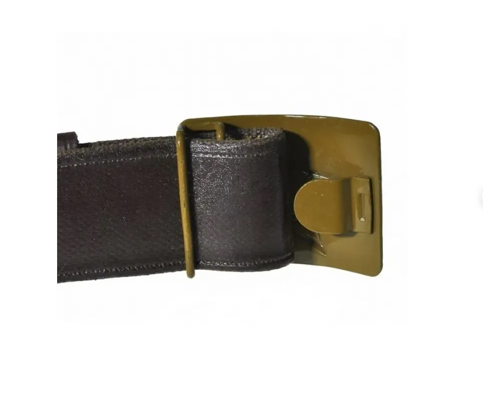 Ремень СССР солдатский кожаный