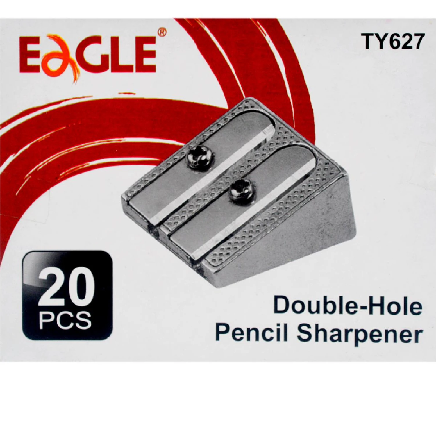 Sharpeners Double Hole Drawing Writing Sharpener (20 Pieces)