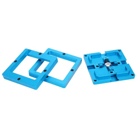 BGA Reballing Rework Station Double Frame Template Stencil Welder Kits 80 x 80 мм