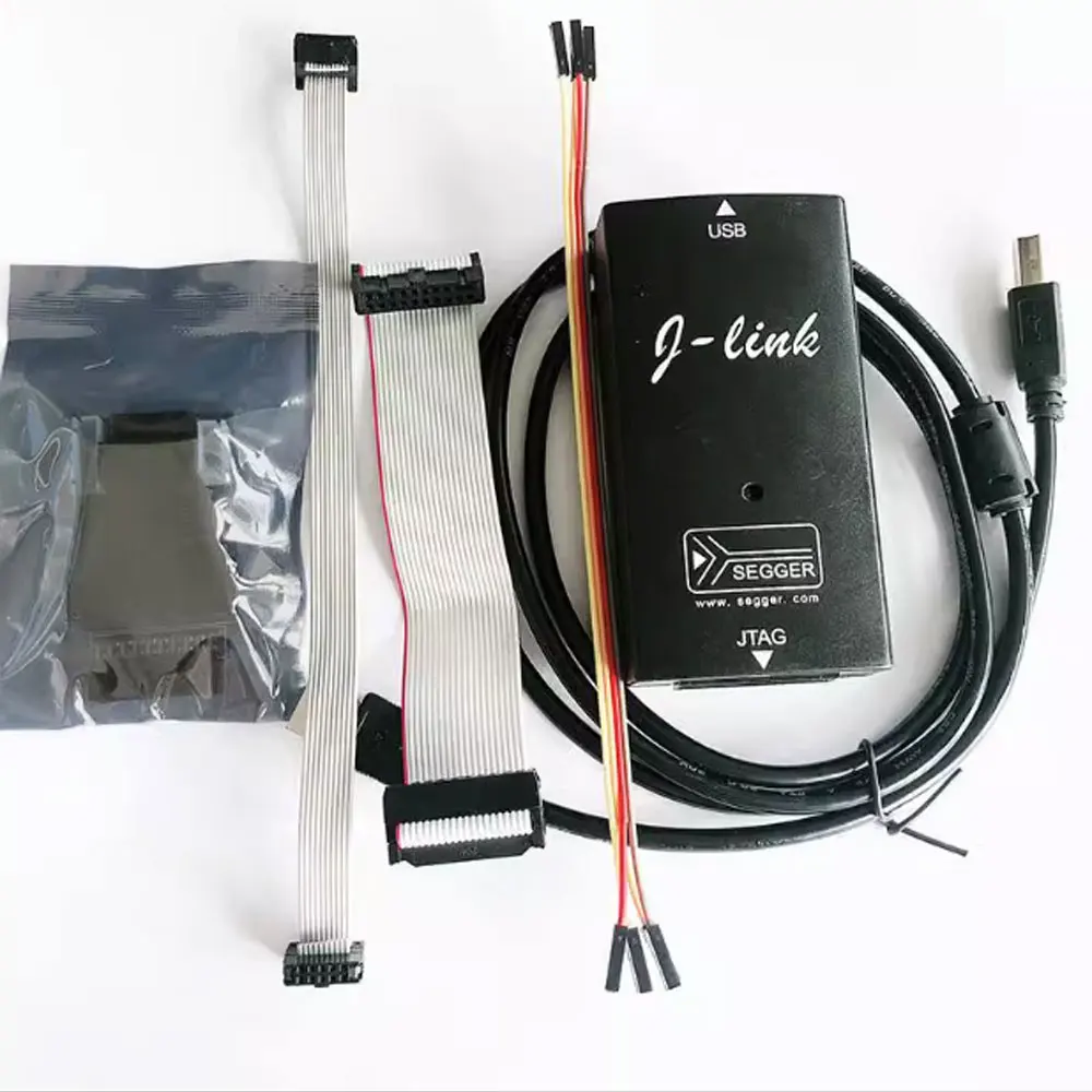 Высококачественный эмулятор ARM JLINK J-LINK V9 адаптер USB-JTAG STM32 MCU с 7 кабелями