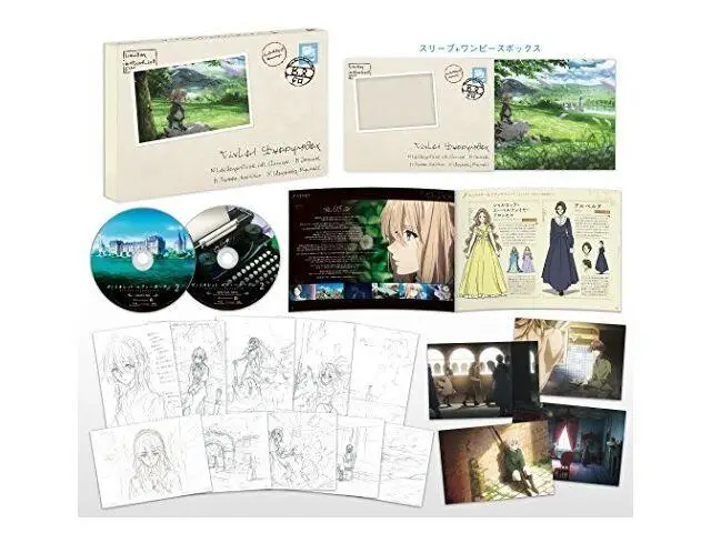 Violet Evergarden Vol.2 Буклет Blu-ray выпущенный ограниченным тиражом открытка PCXE-50812 NEW |