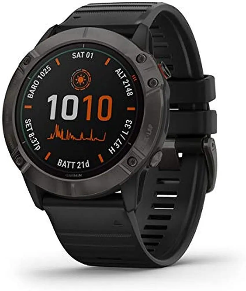 

JJ Garmins Fenix 6X Pro Solar GPS 51 mm Titanium