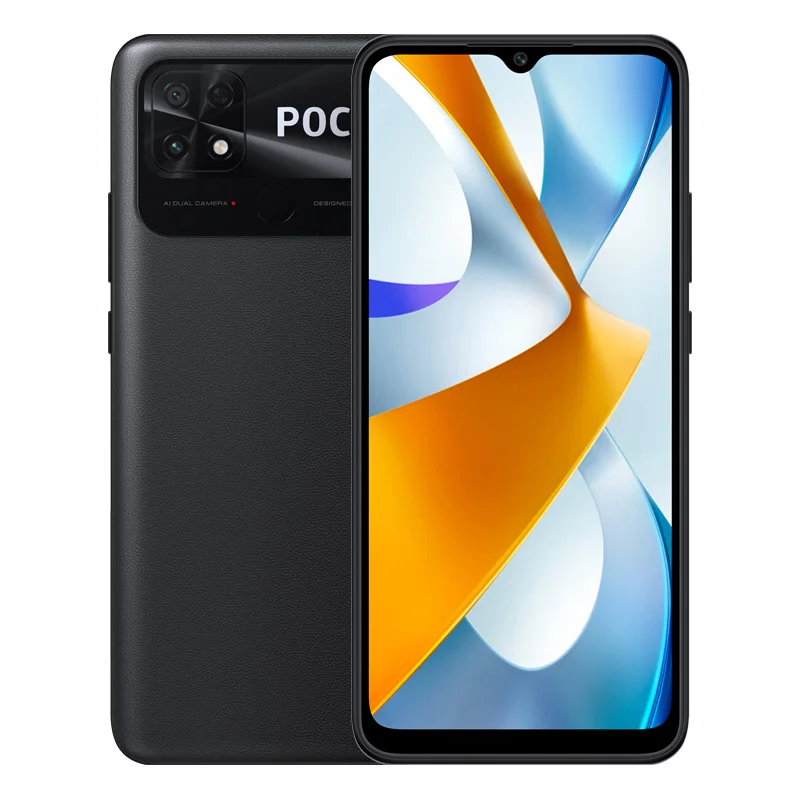 

Smartphone, Poco C40 4GB RAM 64GB ROM, Power Black, New, Version Global, Cámara Principal 13MP