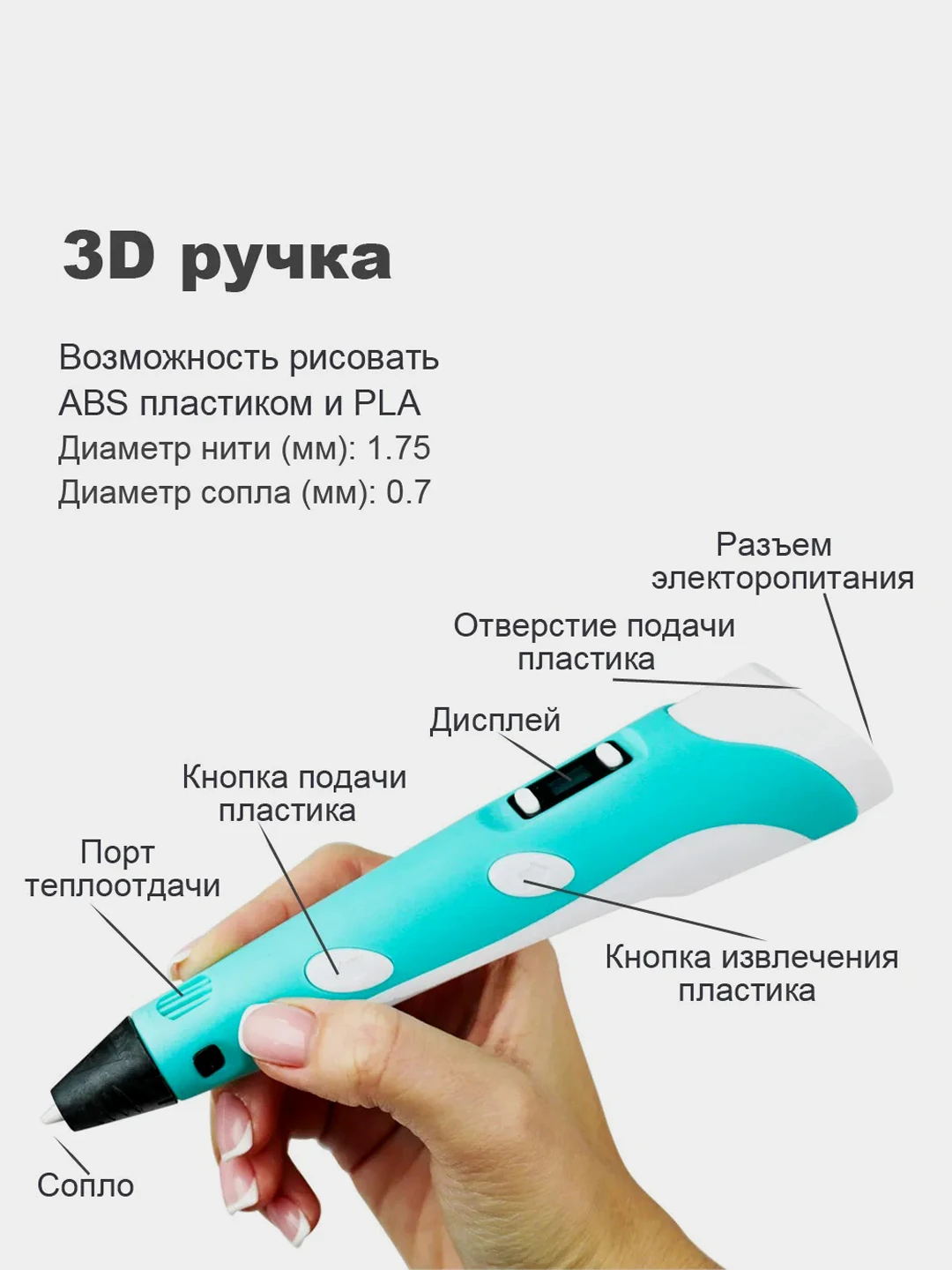 техника безопасности с 3д ручкой. как работают 3 ручкой. инструкция к 3д ручке 3dpen-2. презентация на тему 3d ручка. 3d ручка spider pen lite с жк дисплеем голубая 6100в.