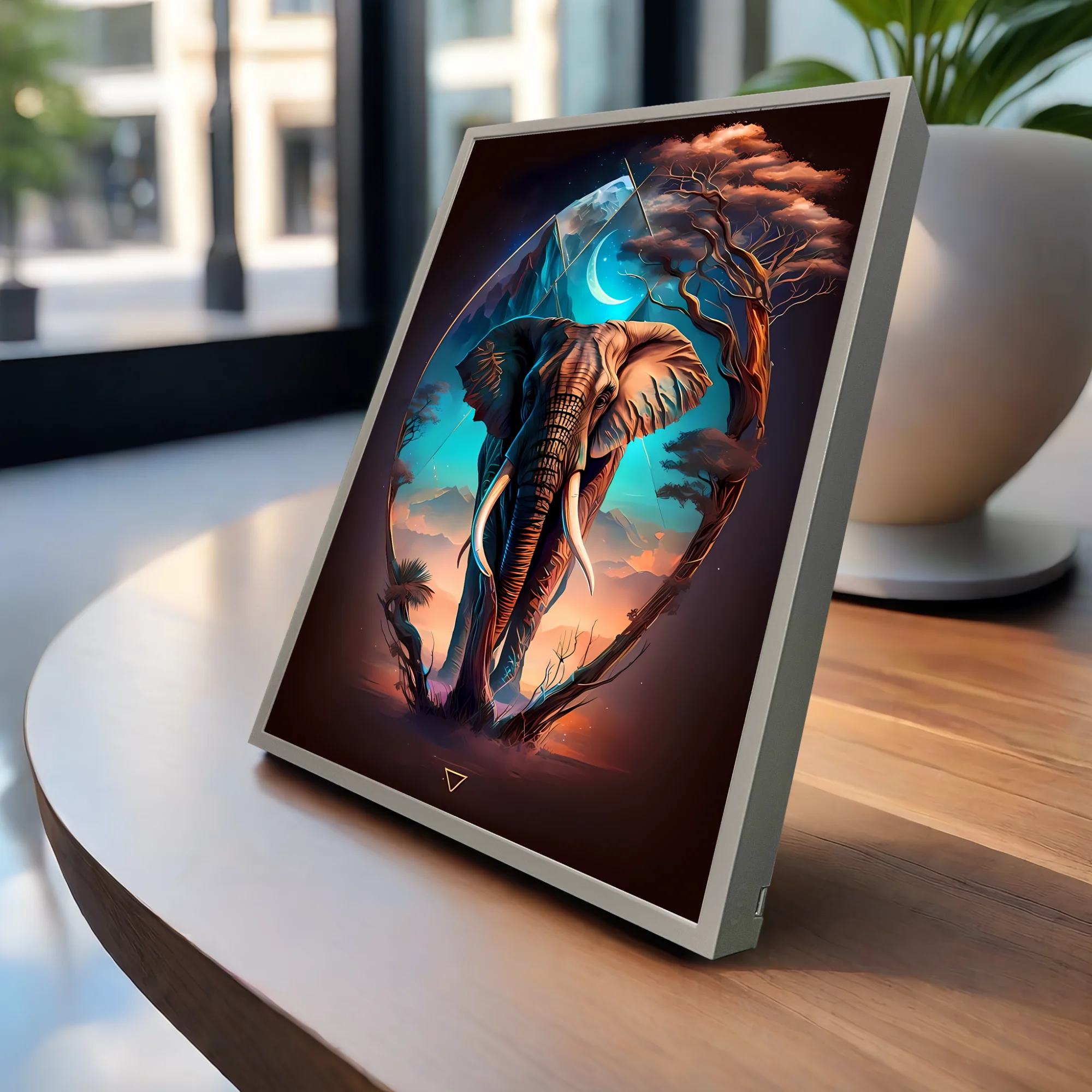 Искусственный слон украшение для дома искусственная живопись модная ручная