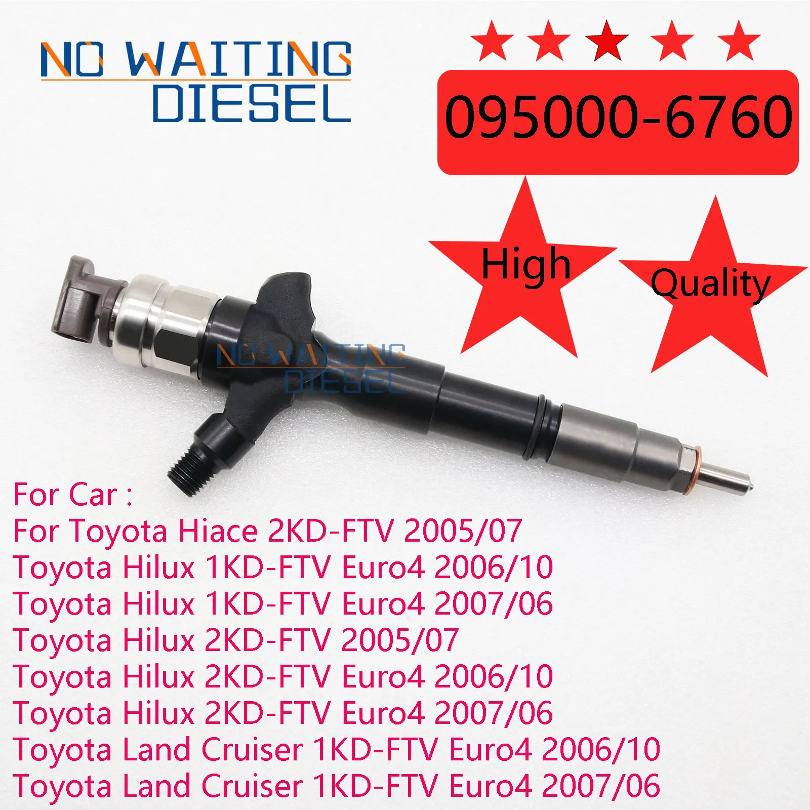 2367030140 топливный инжектор с общей топливной магистралью 0950006760 инжекторный насос