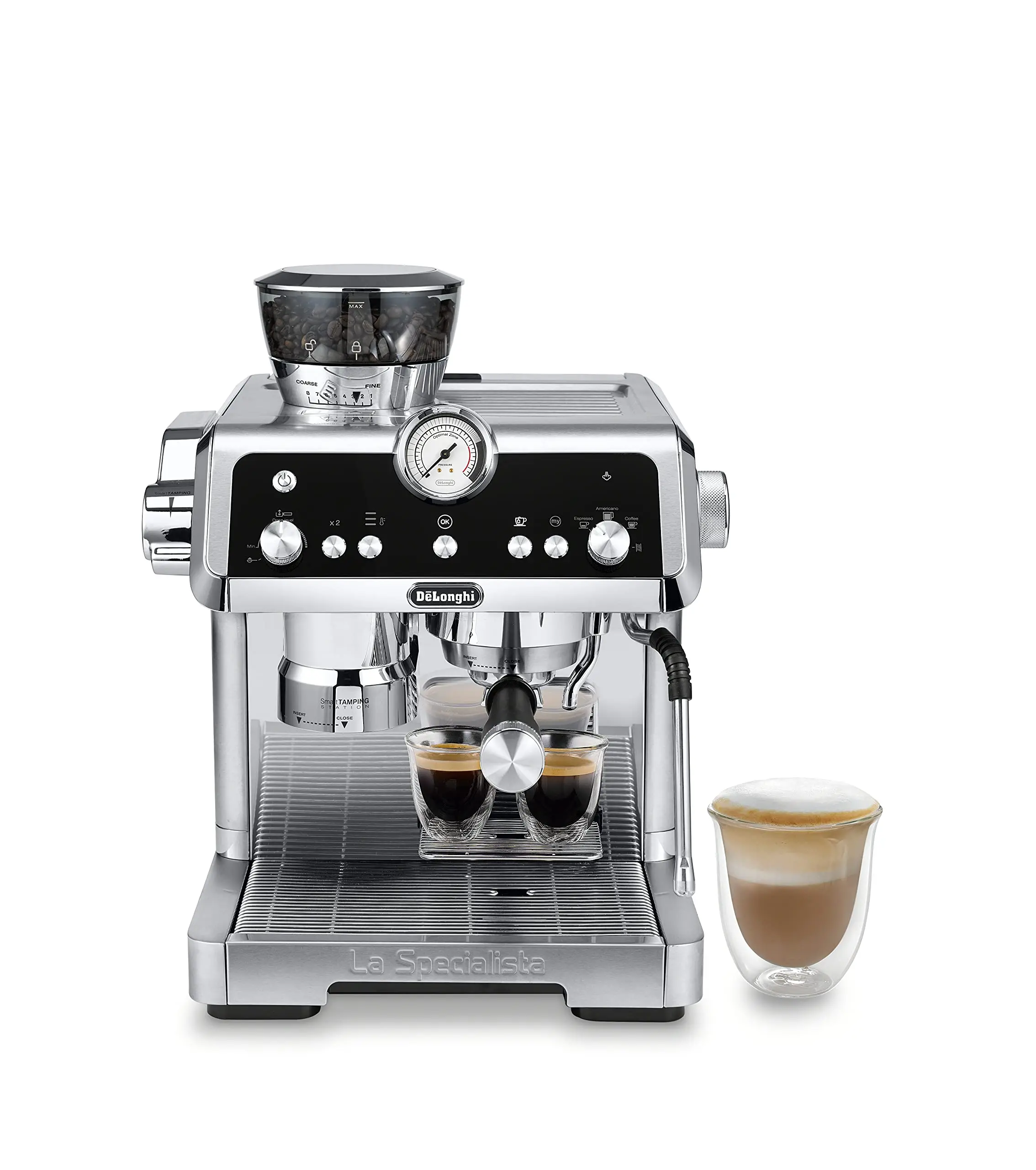 

De-'LoGhi EC9355M La Specialista Prestigio EspressO Machine , 1.3L, Stainless Steel