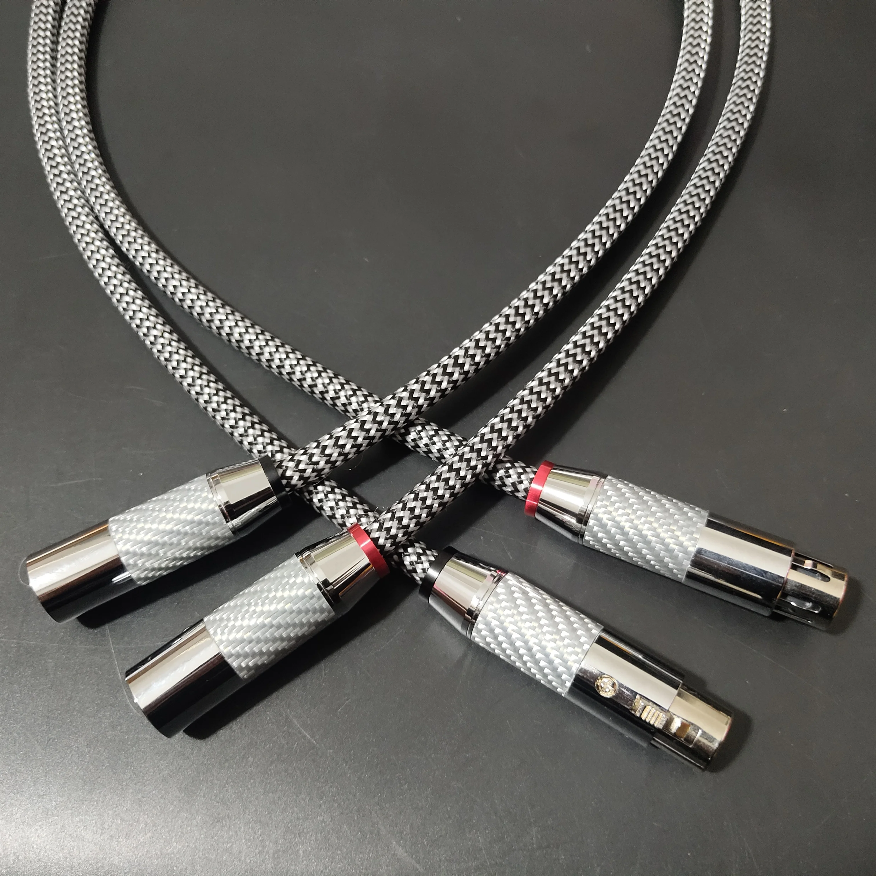 

Brand new imported from the UK cost-effective QED Audiophile Audio RCA Line Silver Plated conductor high quality XLR Cable 1pair