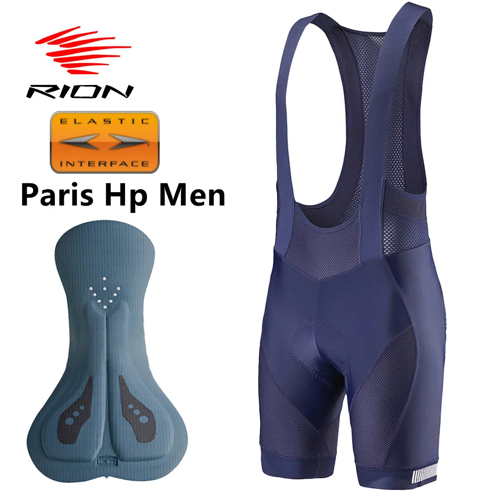 RION Cycling Men Bib Shorts MTB Bike Wear Motorcross Tights 