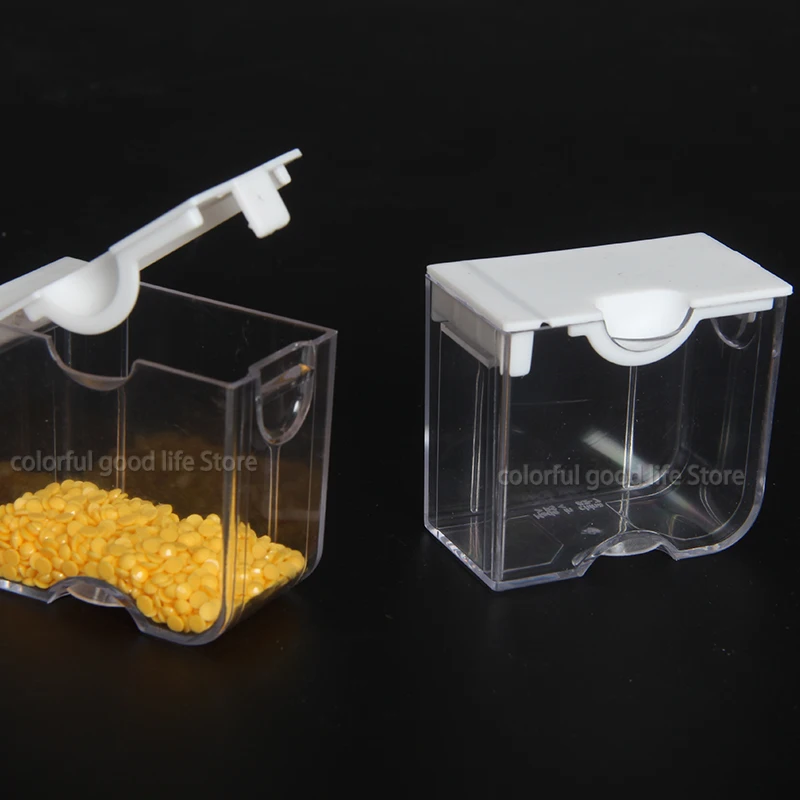 

Small Large Plastic Flip Top Storage Containers Diamonds Organizer Empty Box For DIY Rice Beads Tools Accessories