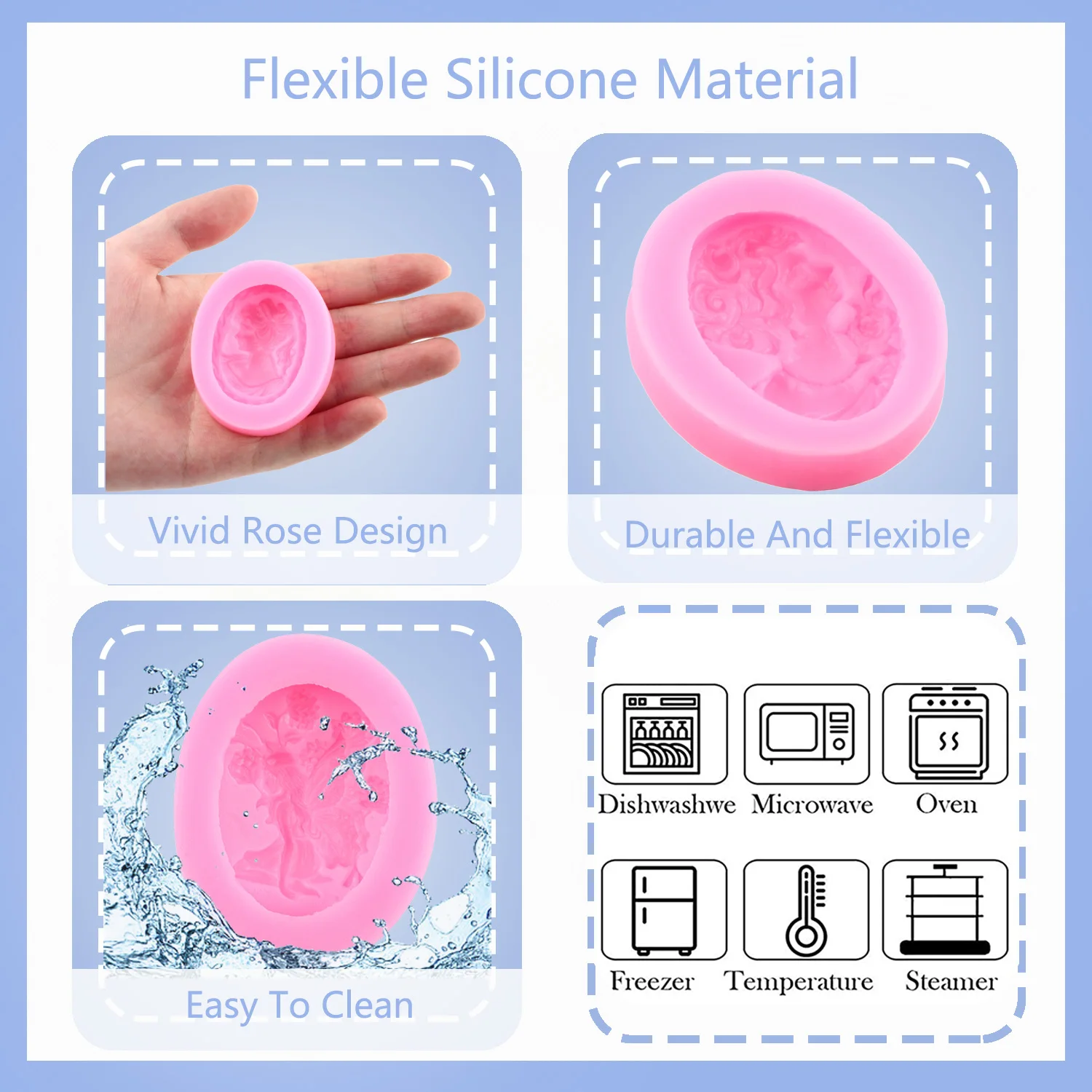 Силиконовая форма для торта