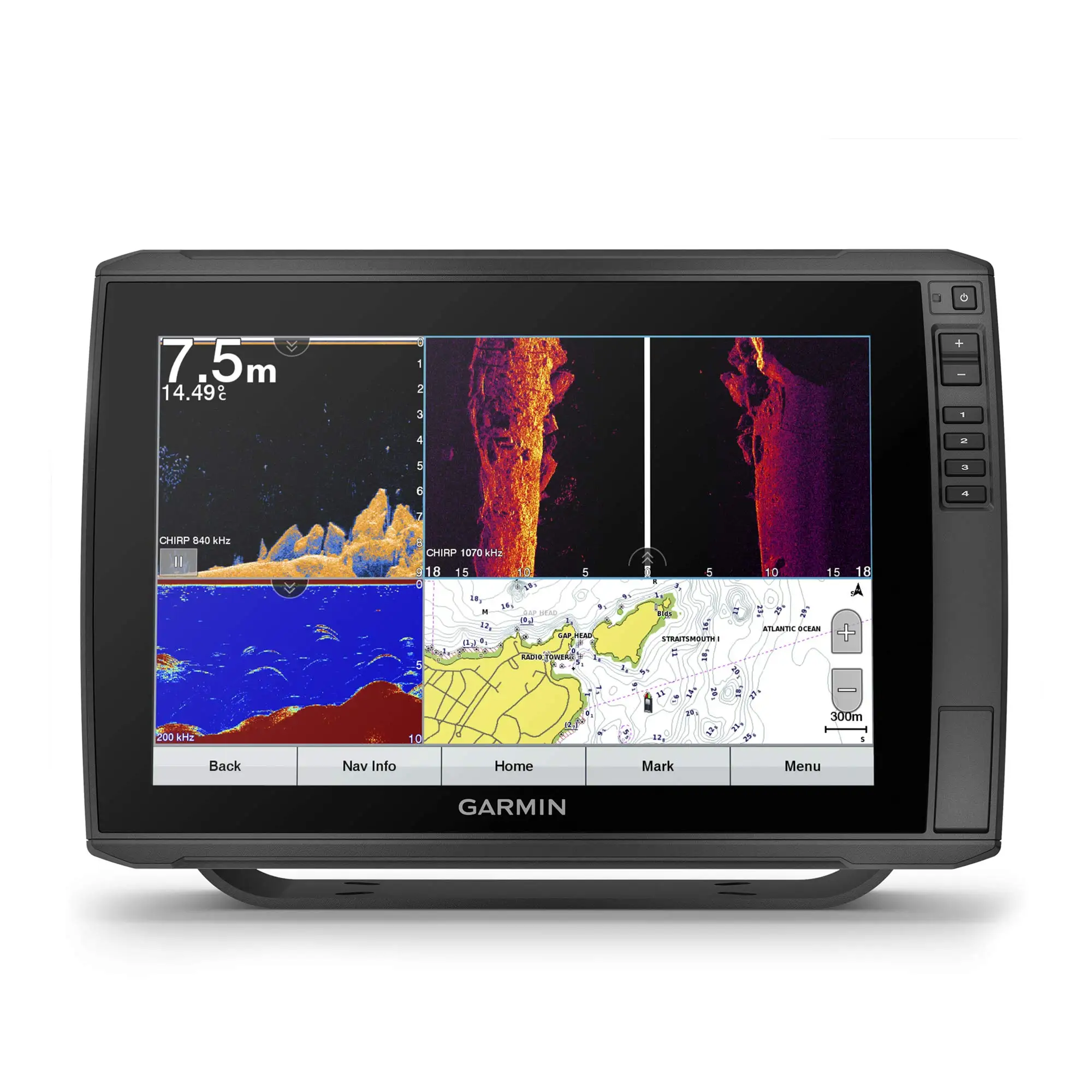 

HIGH QUALITY ON GARMIN ECHOMAP ULTRA 122SV WORLDWIDE BASEMAP GT56UHD-TM TRANSDUCER