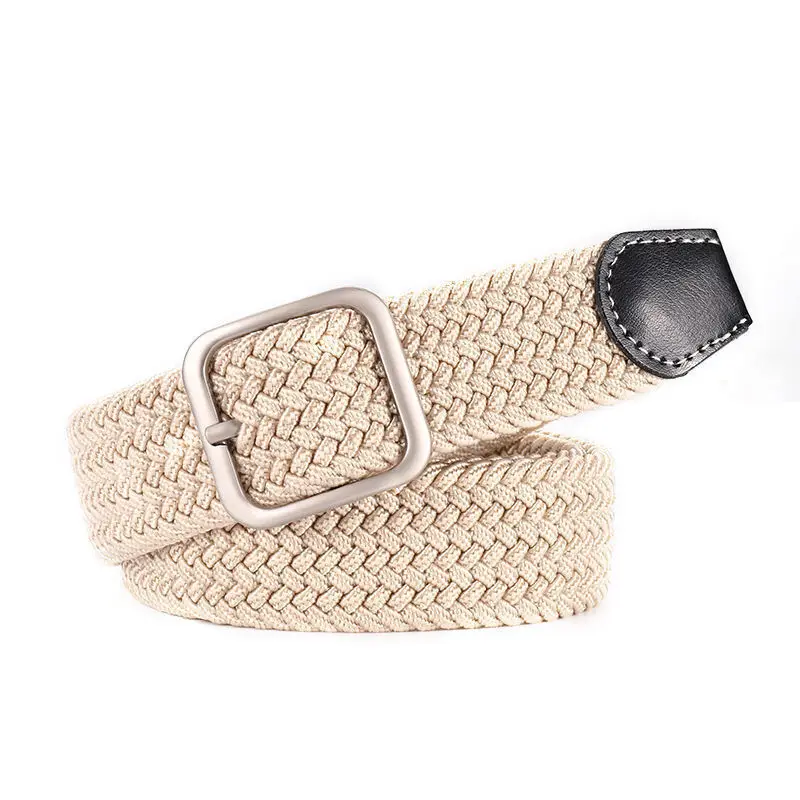2024 Новый Плетеный Ремень Мужские Брюки Женские Джинсы Пояс Военная Подготовка