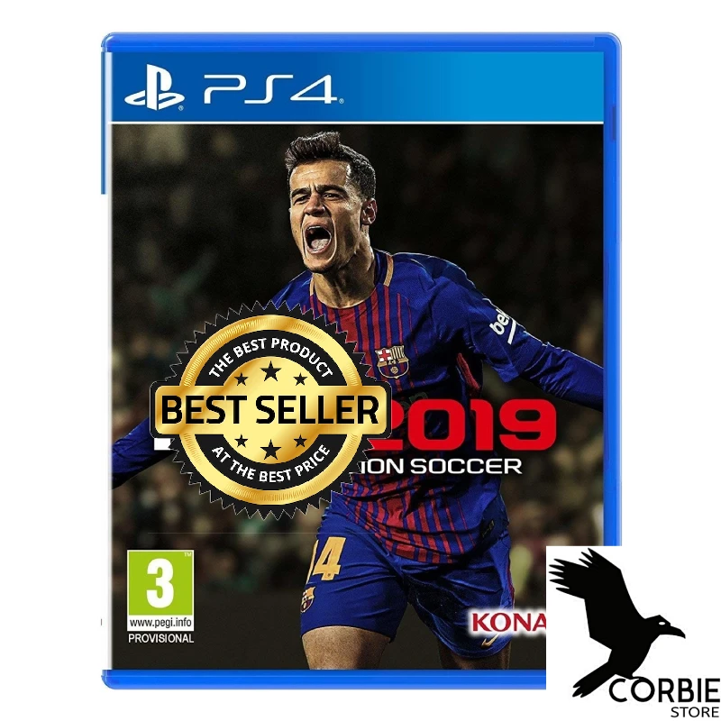 

FotbalPES19 PS4 Game Physical Disk Happy Gaming Play Original High Quality