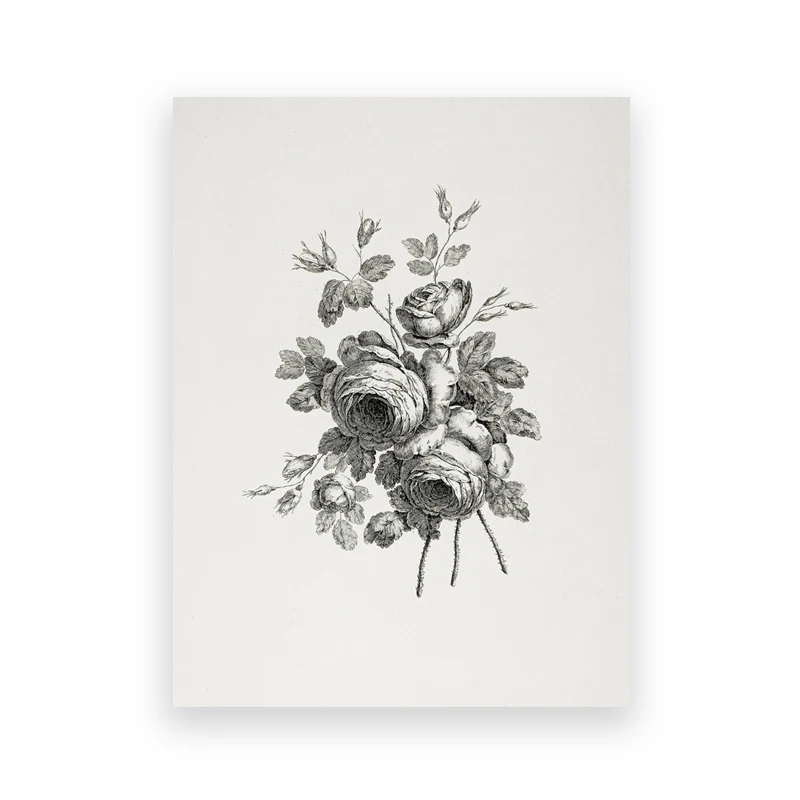 

Художественный принт aooins "Винтажный ботанический рисунок", на холсте