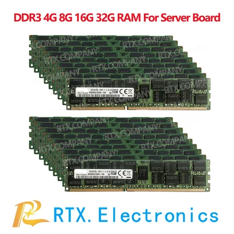 Оперативная Память DDR4, 8 ГБ, 4 ГБ, 16 ГБ, 32 ГБ, PC4, 2133 МГц, 2400 МГц, 2666 МГц, 2133P, 2400T, 2666 в, ECC REG, Серверная память X99, материнская плата, память, неклассная