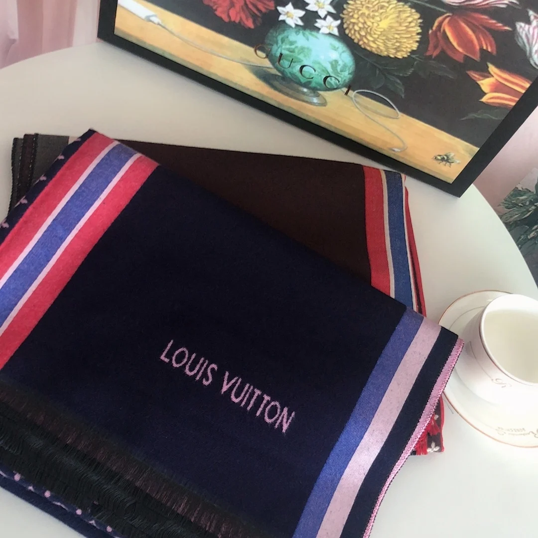 Louis Vuitton Style Copy1:1 Новый Модный Универсальный Кашемировый Двусторонний Мягкий И