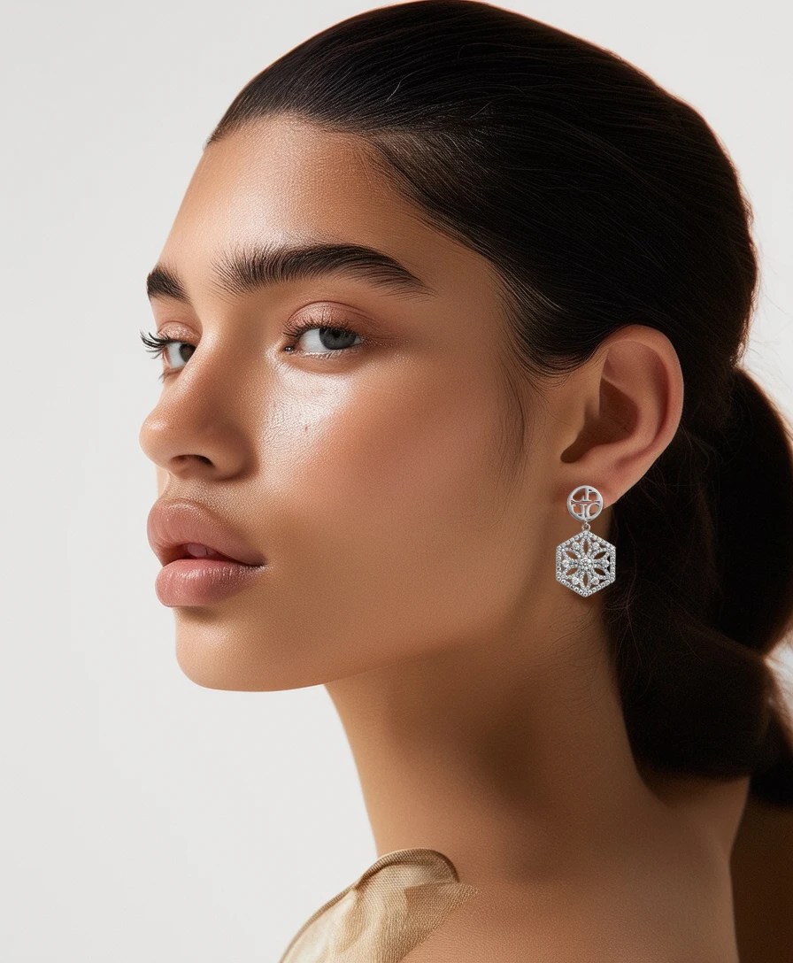 Cilmi Harvill Chhc 2024 Женские Серьги С Инкрустацией Элегантный Роскошный Легкий