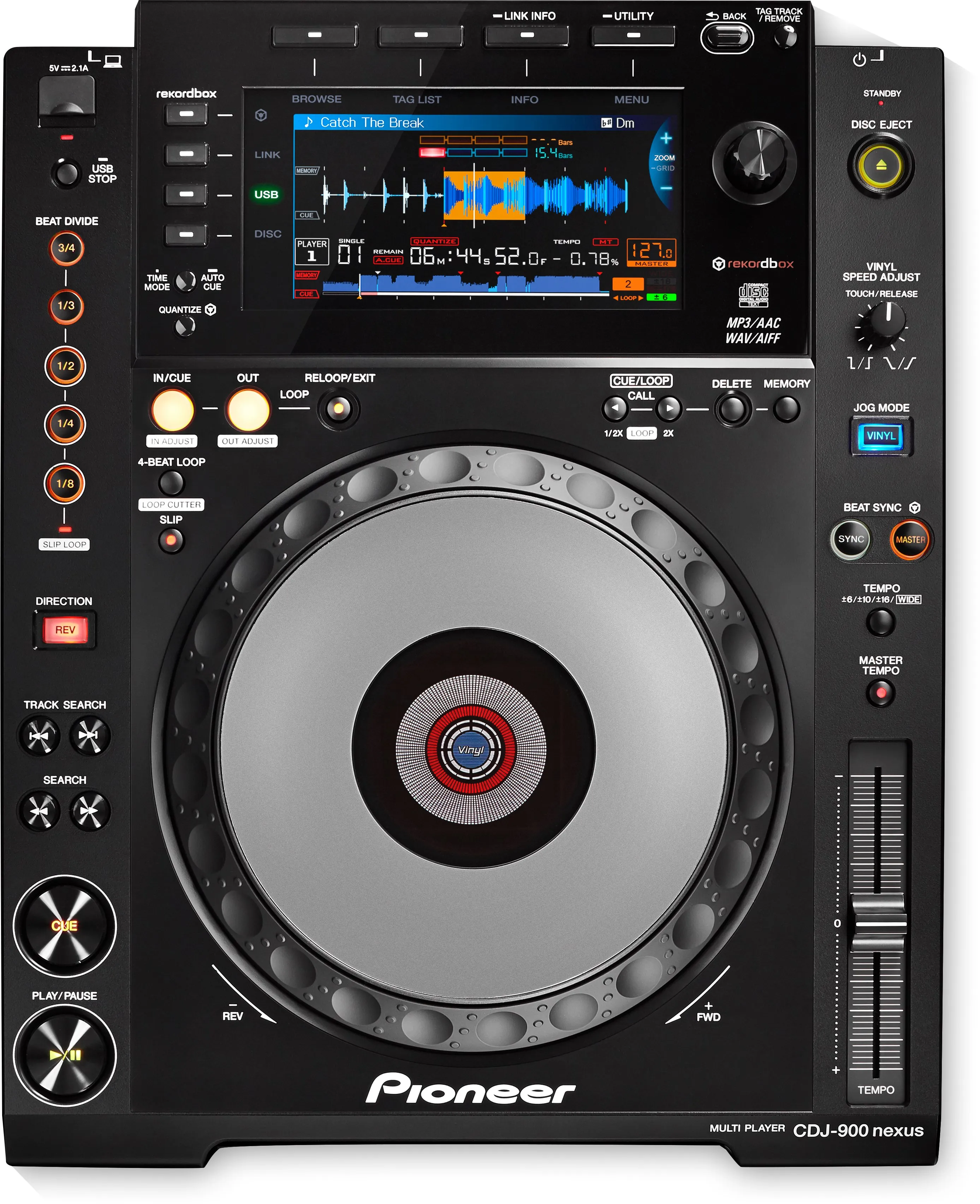 

Скидка Pioneer CDJ-900 Nexus Pro DJ CD медиаплеер CDJ. Оригинал