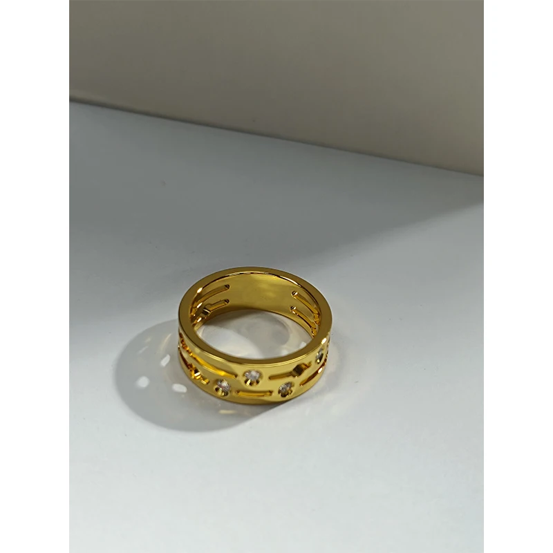 Кольцо-импульс женское из серебра пробы