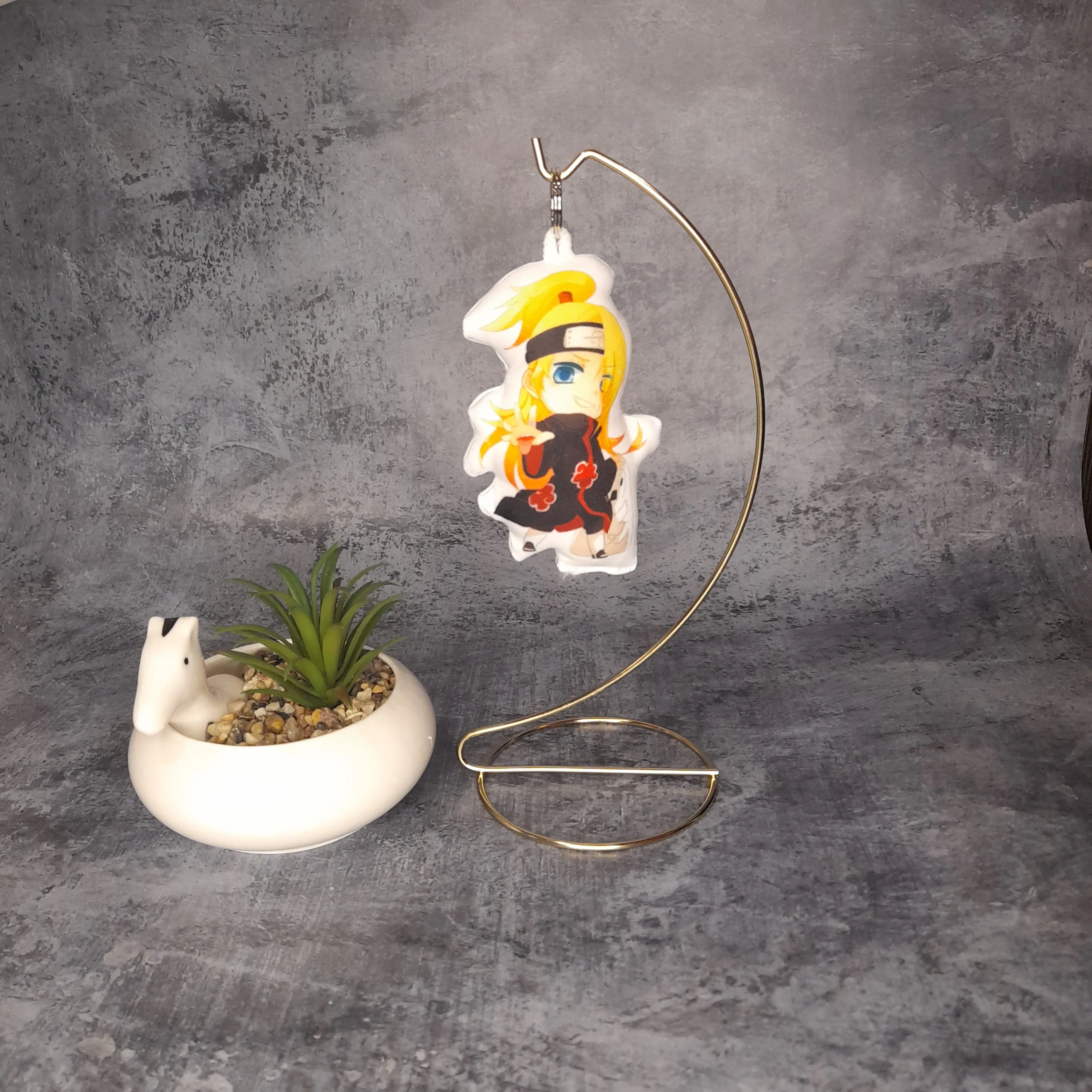 Keychain Chibi Naruto-deidar 10 cm. Ch0191 hug pillow anime dakimakura keychain key ring |