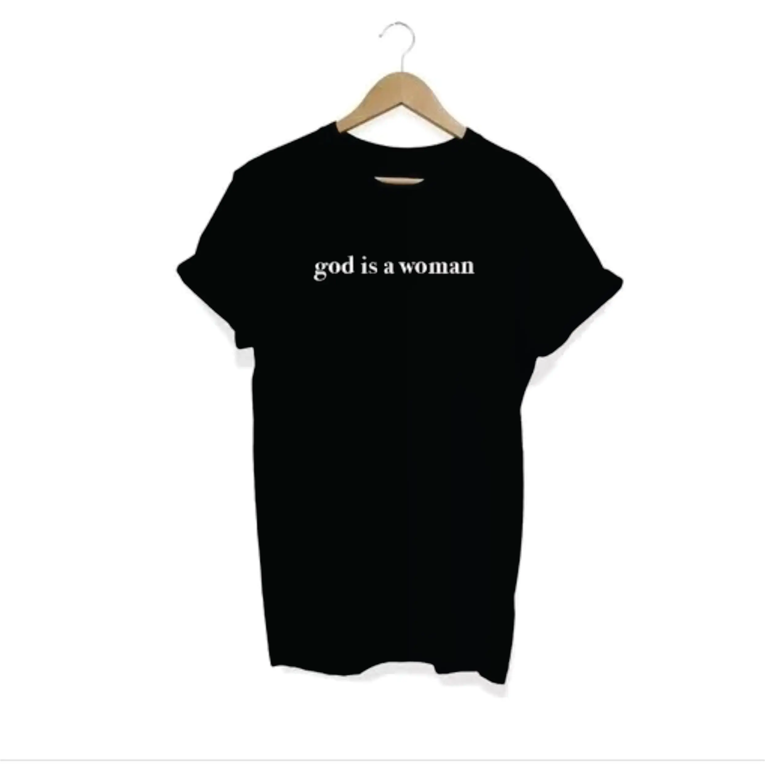 Camiseta Ariana grande God is a Woman AliExpress