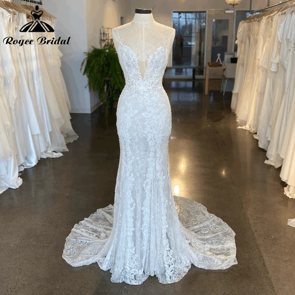 

Женское платье с юбкой-годе It's yiiya, изысканное свадебное платье на тонких бретельках с V-образным вырезом и кружевной аппликацией на лето 2019