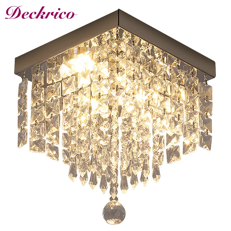 Креативная роскошная хрустальная люстра K9 комнатные потолочные лампы подвесные