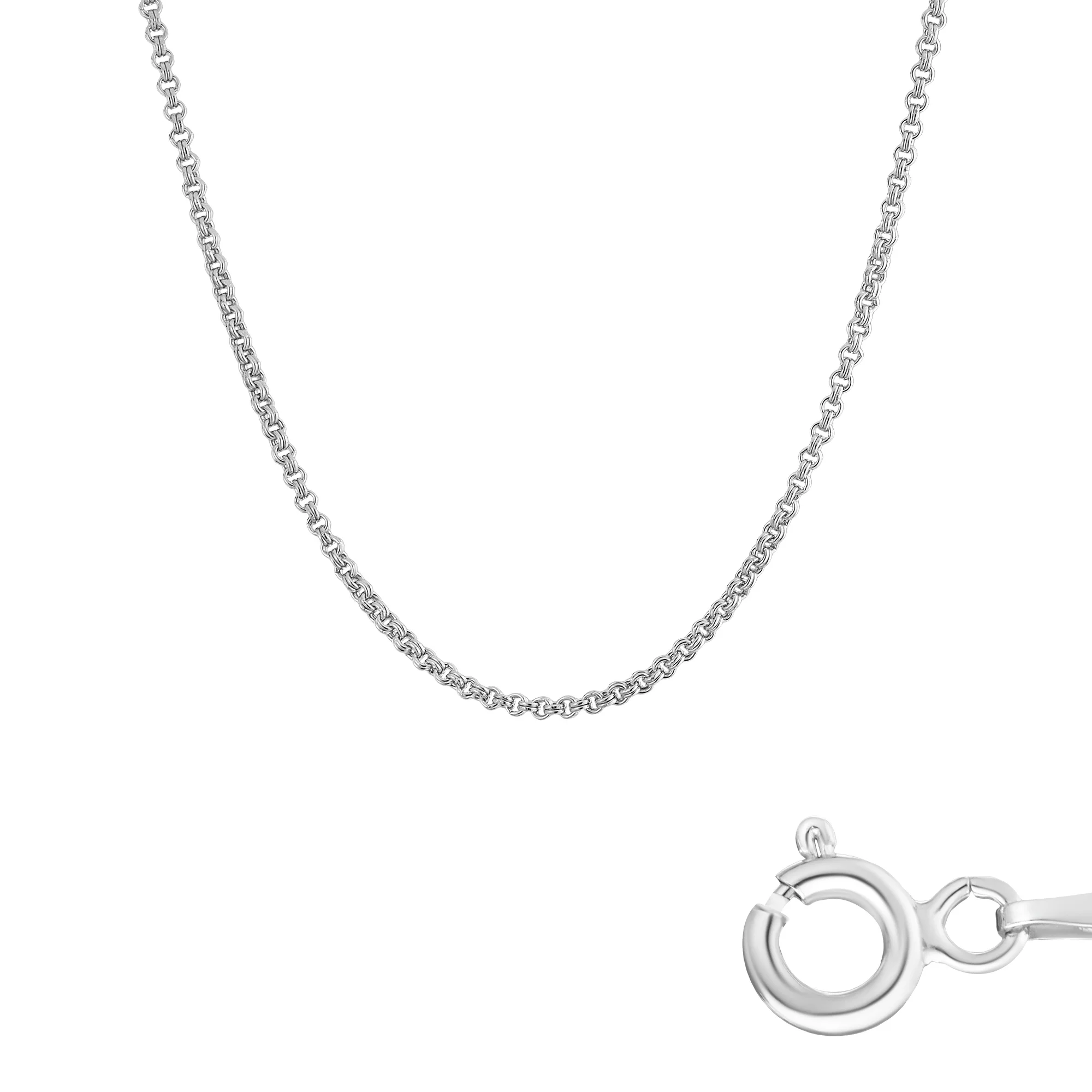 Цепь серебряная арт. ROLODOPPIO035R.P.