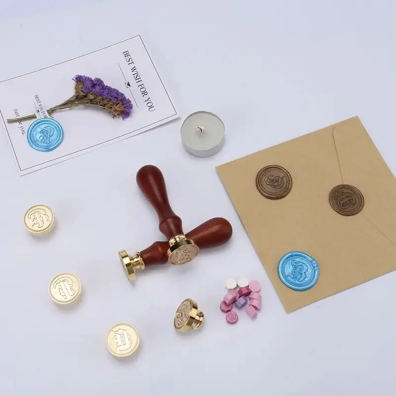 Начальная Восковая краска готический стиль персонализированные подписи