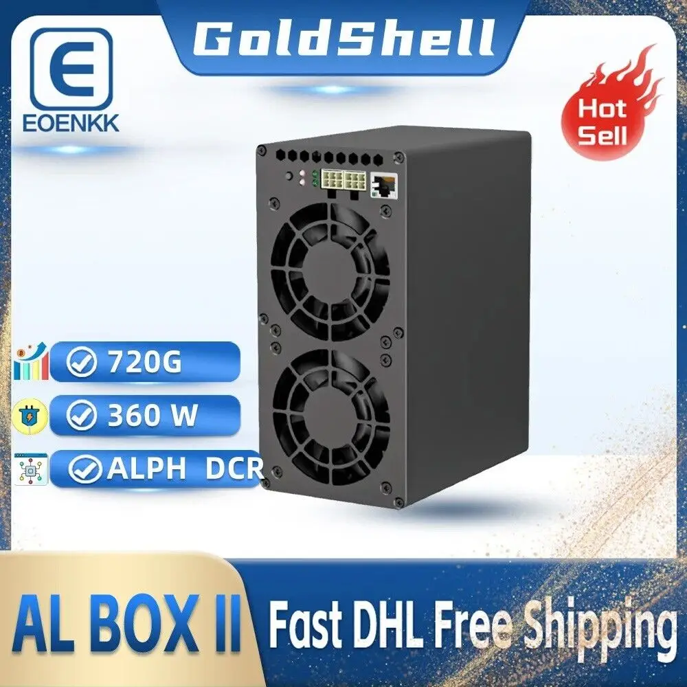КУПИТЬ 3 ПОЛУЧИ 2 БЕСПЛАТНО Goldshell AL BOX II (ALPH/700GH/360W)