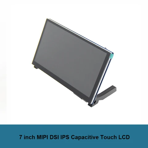 7-дюймовый дисплей Rapberry Pi MIPI DSI, 800 х480 пикселей, IPS емкостный сенсорный экран, модуль 7 дюймов, IPS PWM сенсорный экран