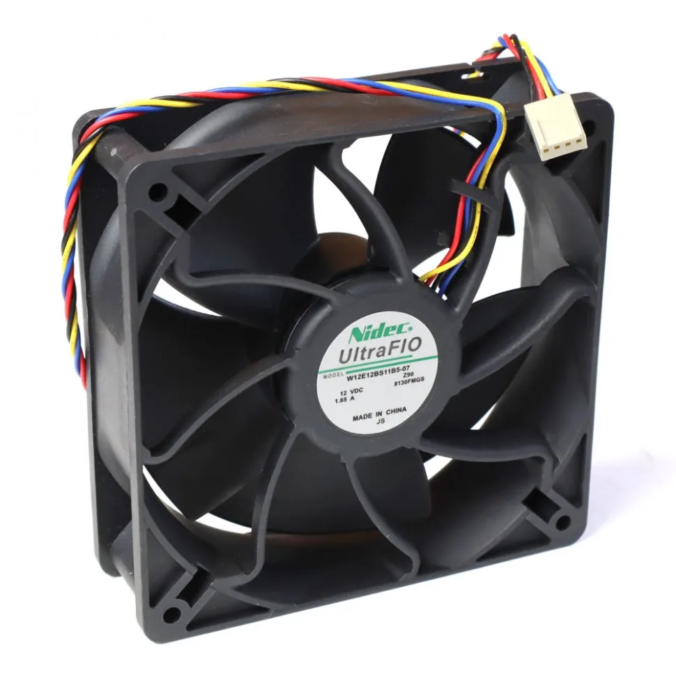 Nidec UltraFlo вентилятор для asic Antminer 120 мм