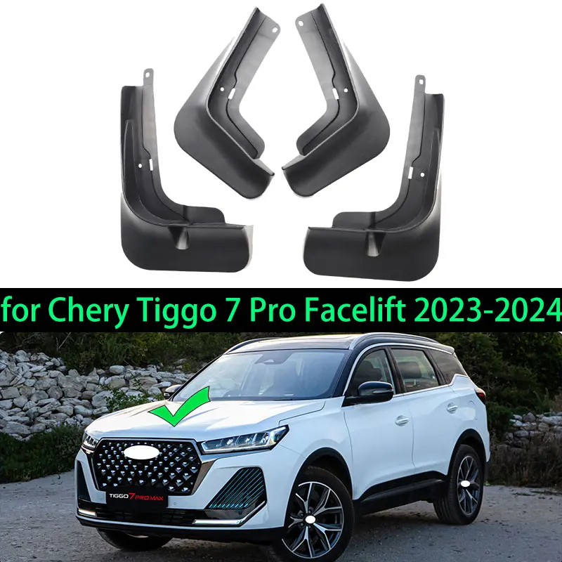 

4x автомобильных брызговика для Chery Chirey Tiggo 7 Pro DR 6.0 Xcite X-Cross 7 2020~2024 Брызговики Брызговики Аксессуары для крыльев