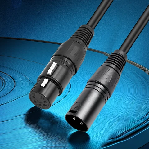 Кабель-адаптер DMX 30 см DMX Кабель для освещения сцены от XLR3 F до XLR 5 М Кабель-адаптер для микрофона DMX Stage Lighting Turnaround