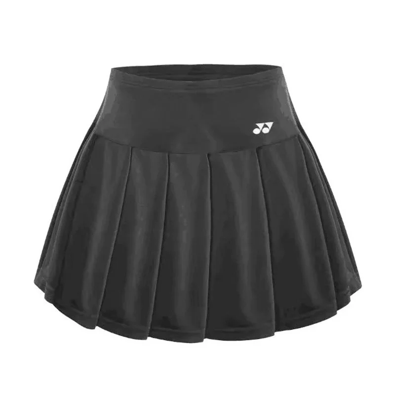 

YY Women Sports Short Skirt Shorts Side Fork Fitness Running Tennis Badminton Skirt Gym Sportswear