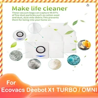 for ecovacs deebot x1 turbo omni turbo robot vacuum cleaner replacement dust bag accessories parts spare kit