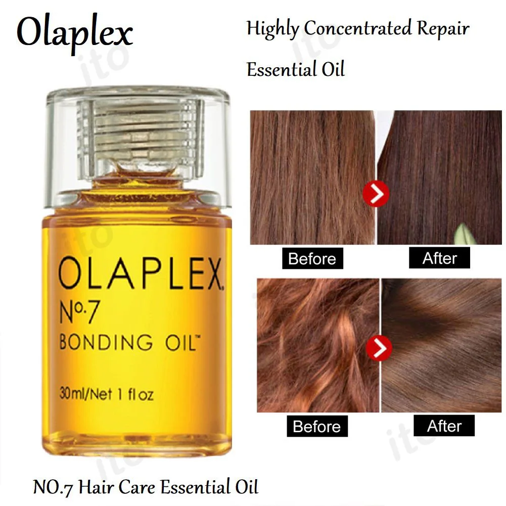 

Оригинальное соединительное масло Olaplex No.7 для ухода за волосами, краска для волос, мягкая, устойчивая к высоким температурам, восстанавливающая, уход за волосами, эфирное масло