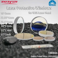fiber laser lenses wsx powerful cutting machine protective windows 182 22 354 25 44 305 322 377 optical lens nc12 nc30 nc6