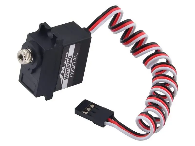 Сервомашинка цифровая JX Servo PDI-HV1151MG (15г/4.5/0.1/8.4V) влагозащищенная Сервомашинка цифровая JX Servo PDI-HV1151MG (15г/4.5/0.1/8.4V) влагозащищенная
