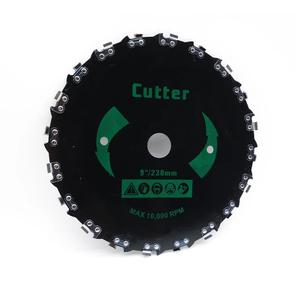 9-дюймовый 20-зубчатый диск цепной пилы для резки травы зубчатые лезвия